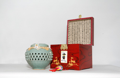 도자기선물(아카시아벌꿀1200g)